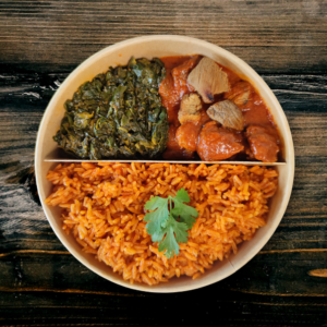 Menu riz jollof
